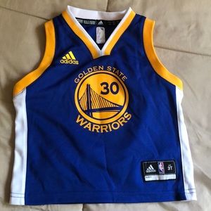 Boys 3T golden state warrior jersey